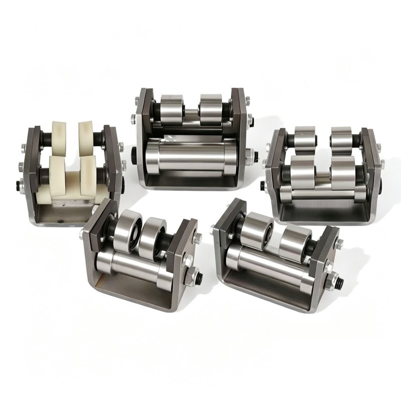 Heavy Equipment Guide - Roller Troli Rel I-beam Berat, Roda