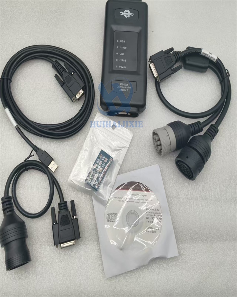 Heavy Equipment Diagnostic Tool - 478-0235 ET4 Alat Diagnostik Adaptor Komunikasi