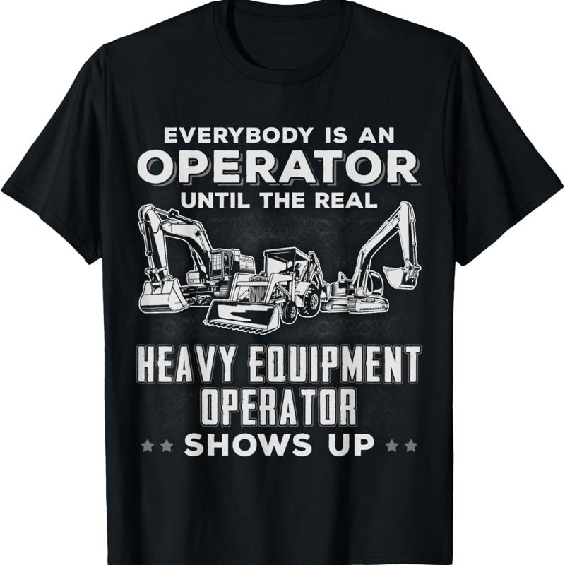 Heavy Equipment Bulldozer - Kaos Operator Alat Berat Lucu: Excavator,