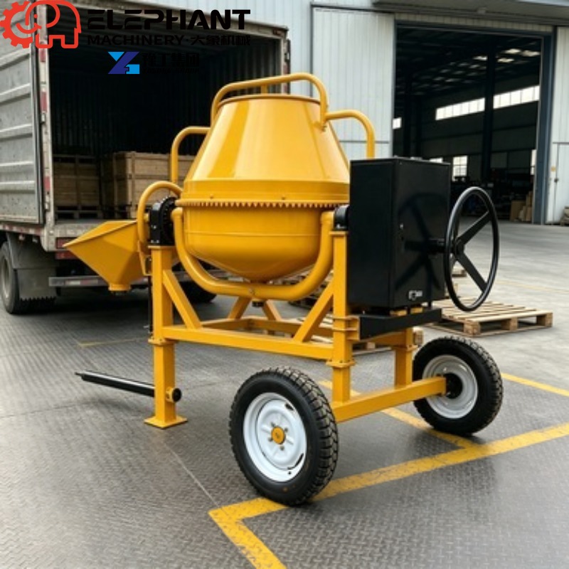 Mixer Beton Portabel 350L, Ran - Heavy Equipment Mixer ulasan dan harga