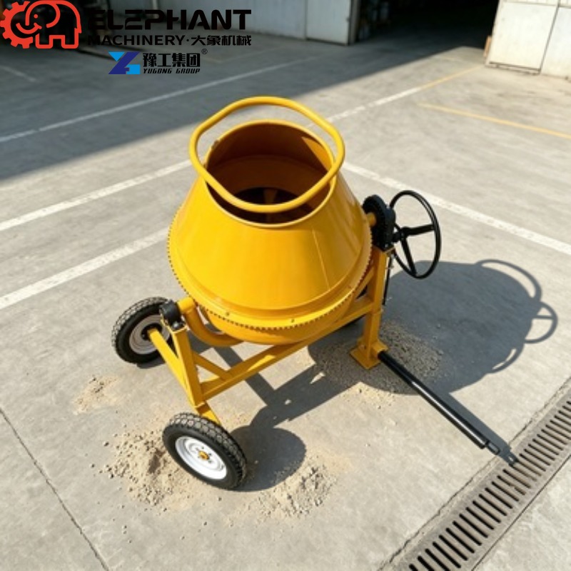Mixer Beton Portabel 350L, Ran - Heavy Equipment Mixer ulasan dan harga