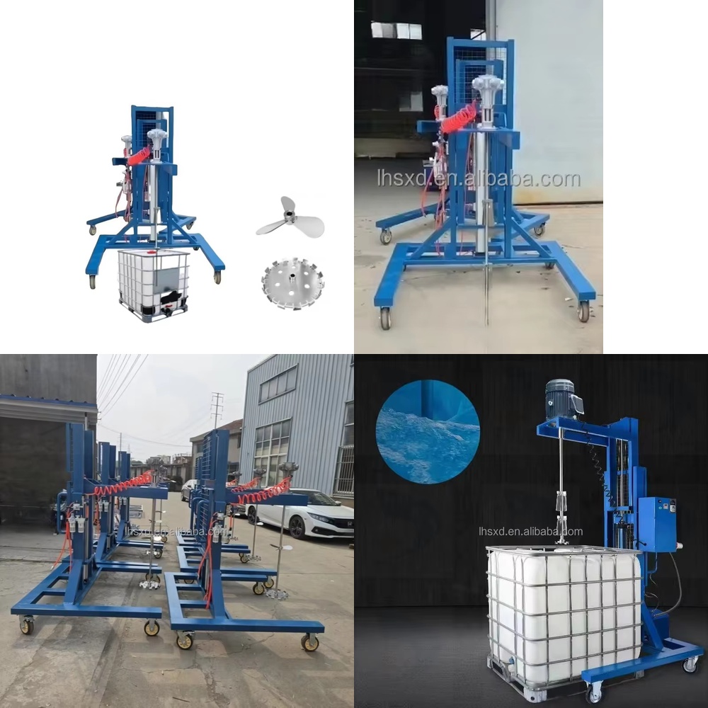Agitator Pengangkat Teleskopik - Heavy Equipment Mixer ulasan dan harga
