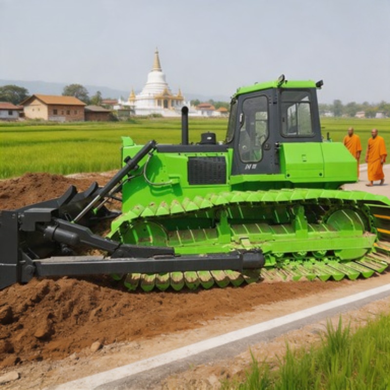 Bulldozer Beroda Rantai SEM818 - Heavy Equipment Bulldozer ulasan dan harga
