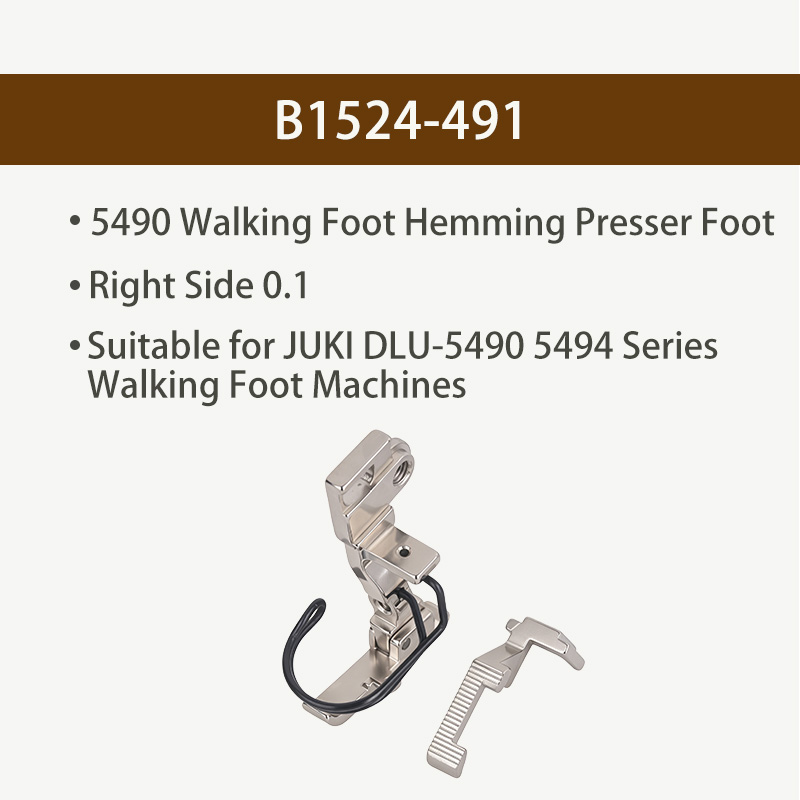 5490 Walking Foot Hemming Pres - Heavy Equipment Parts ulasan dan harga