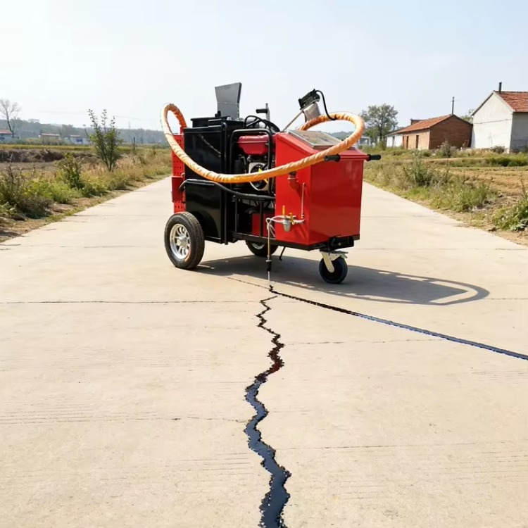 Peralatan Penambal Retak Jalan - Road Crack Sealing Machine ulasan dan harga