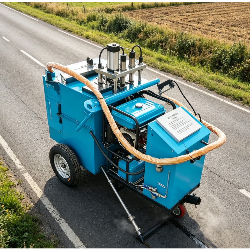 Mesin Penyegel Retak Khusus Do - Road Crack Sealing Machine ulasan dan harga